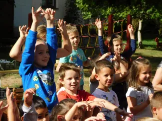 Szüreti hangulat a Százszorszép Óvodában