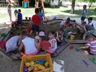 Vidám nyári élet a Százszorszép Óvodában 2021.