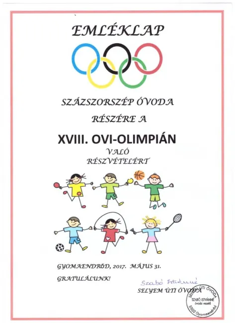 OVI-OLIMPIÁN JÁRTUNK