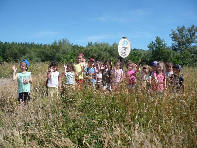 "ÉLETJELEK" akcióban a Százszorszép ovisok