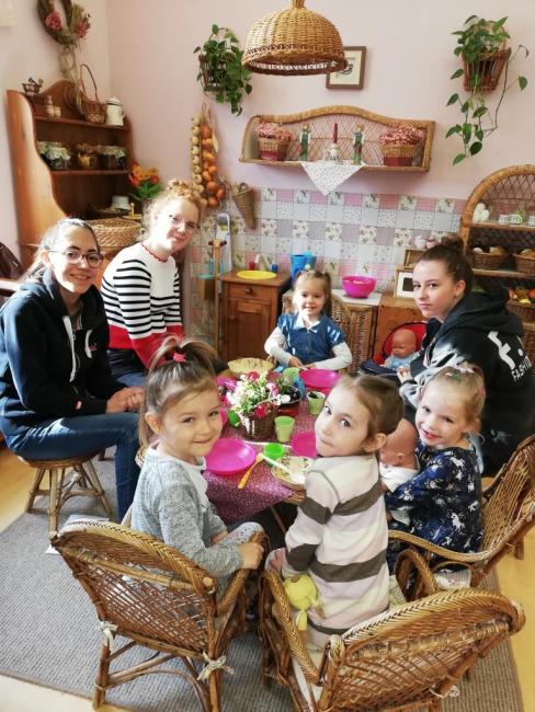 Francia diákok szakmai programja a Százszorszép Óvodában