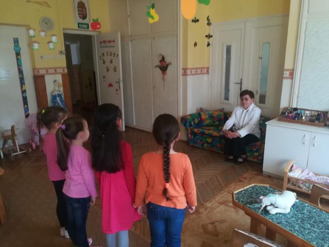 Köszöntő a Napraforgó Óvodában