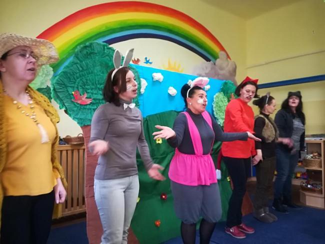 Húsvétvárás a &amp;quot;Kerek erdőben&amp;quot; - vendégségben a Csemetekert oviban