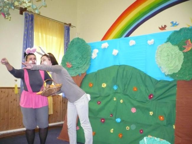 Húsvétvárás a &amp;quot;Kerek erdőben&amp;quot; - vendégségben a Csemetekert oviban