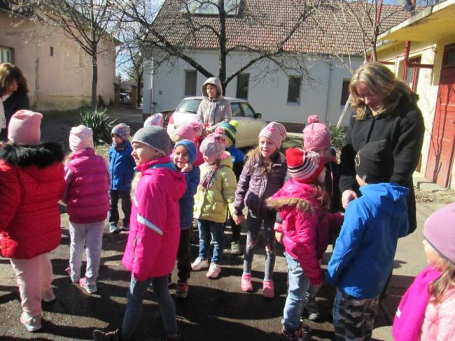 Gyomaendrődi Mentőállomáson jártak a Százszorszép Ovisok