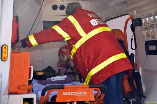 Gyomaendrődi Mentőállomáson jártak a Százszorszép Ovisok