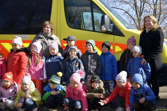 Gyomaendrődi Mentőállomáson jártak a Százszorszép Ovisok