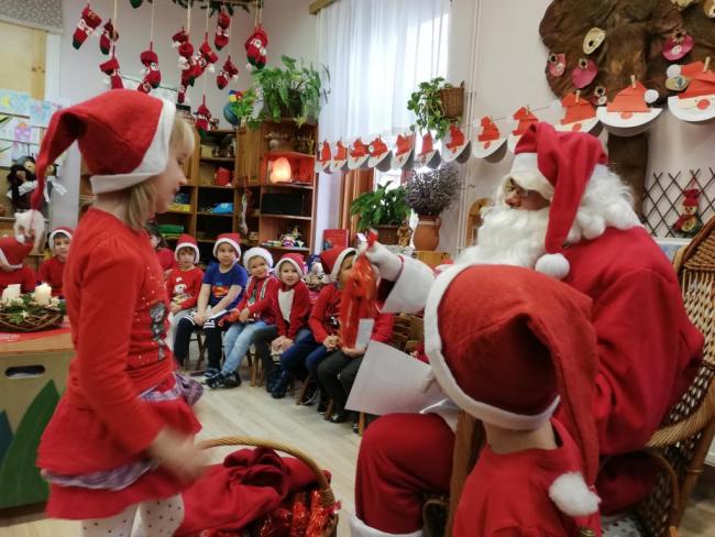 Mikulás ünnep a Százszorszép Óvodában