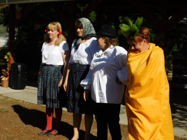 Szüreti hangulat a Százszorszép Óvodában