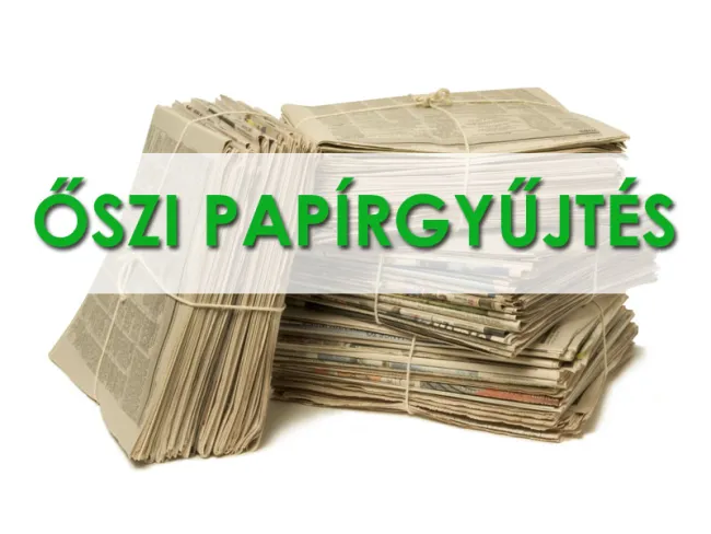 Papírgyűjtés 2019.